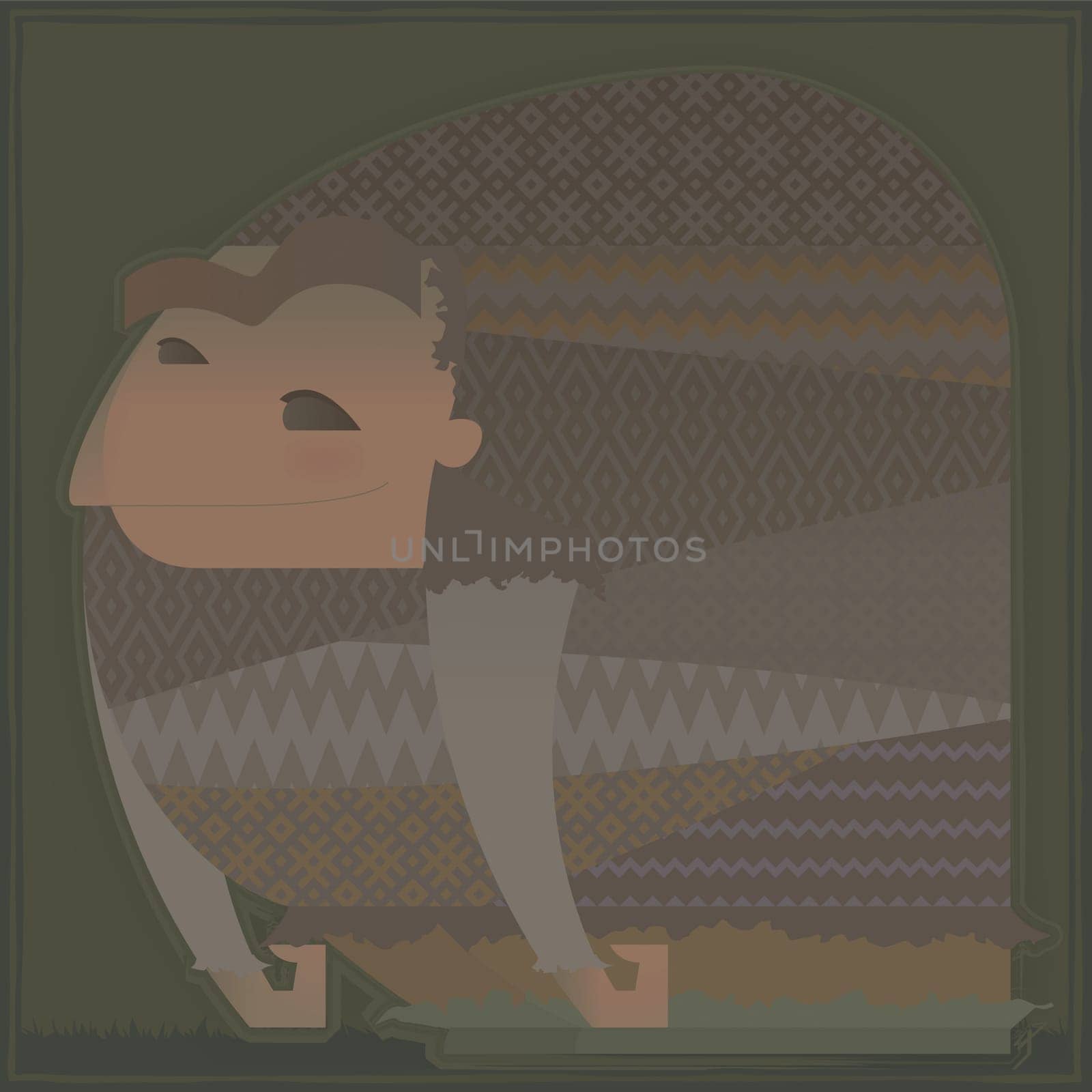 Hunchback monster