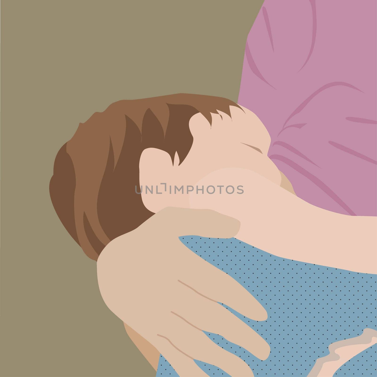 Woman breastfeeding