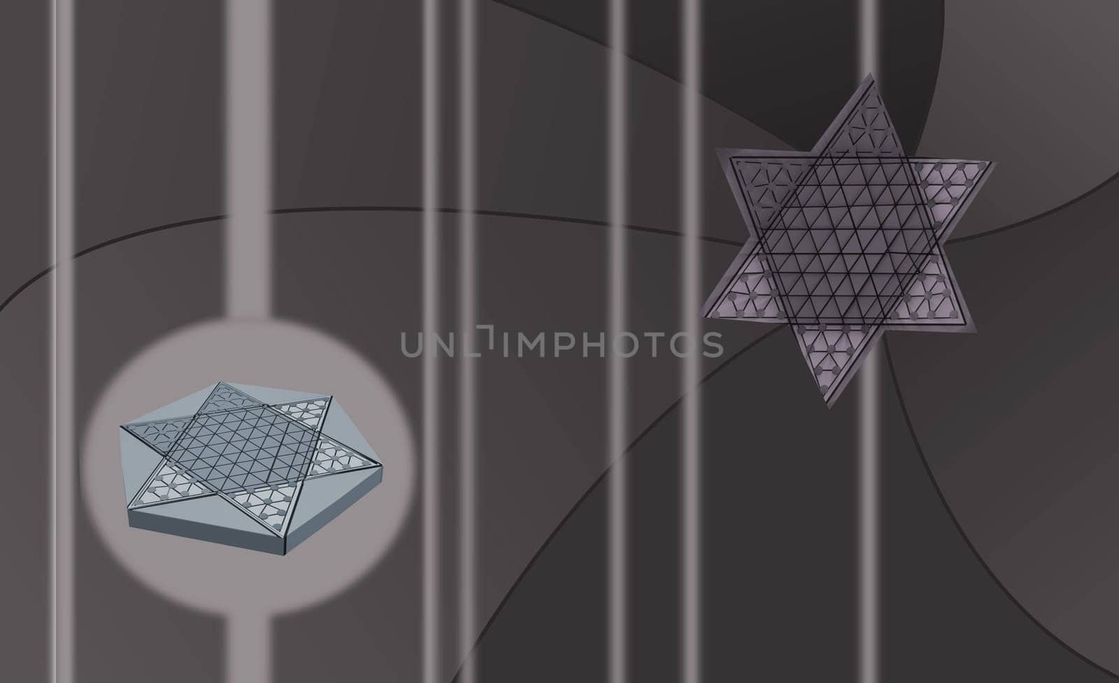 Two star shapes