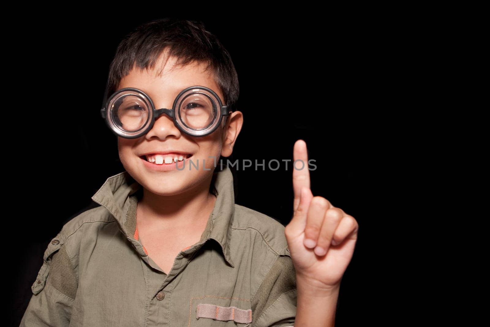 Portrait of a boy smiling