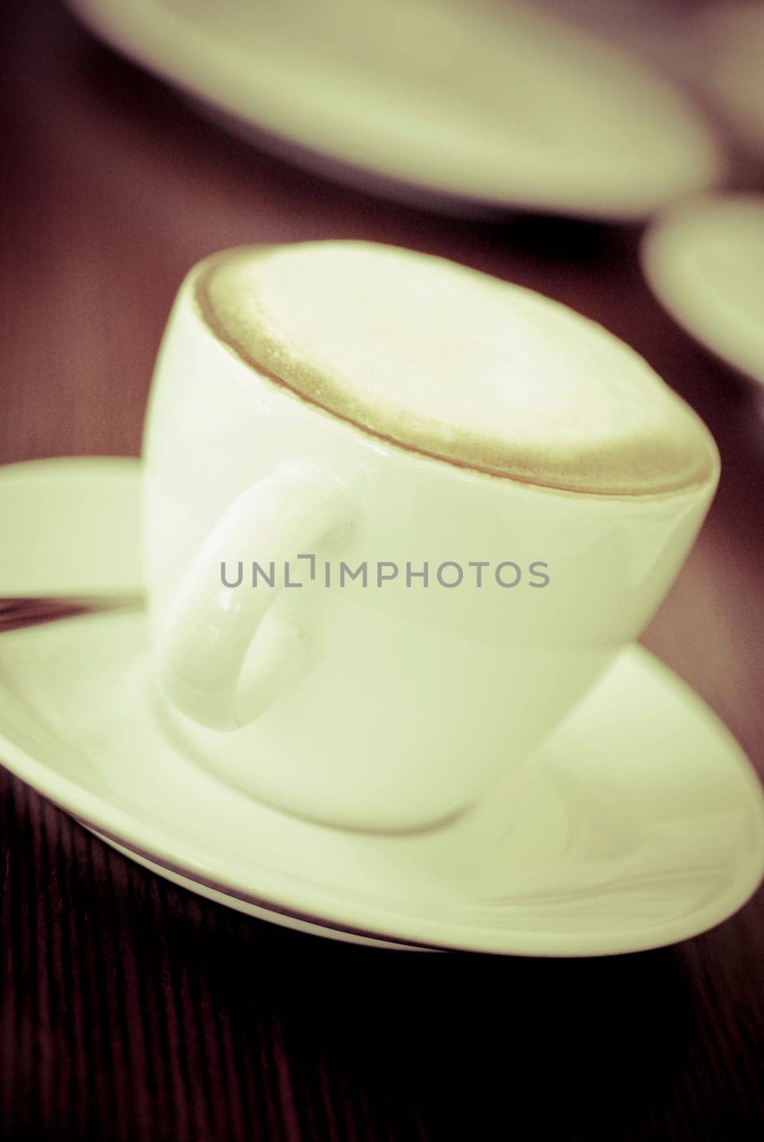 Close_up of a coffee cup