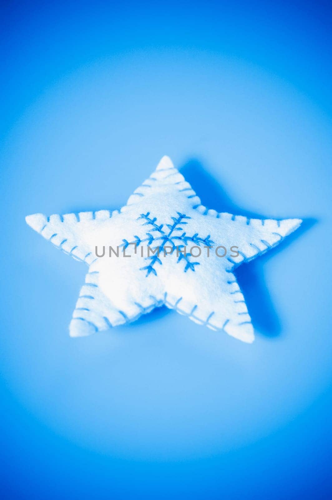 Close_up of a star shaped cushion