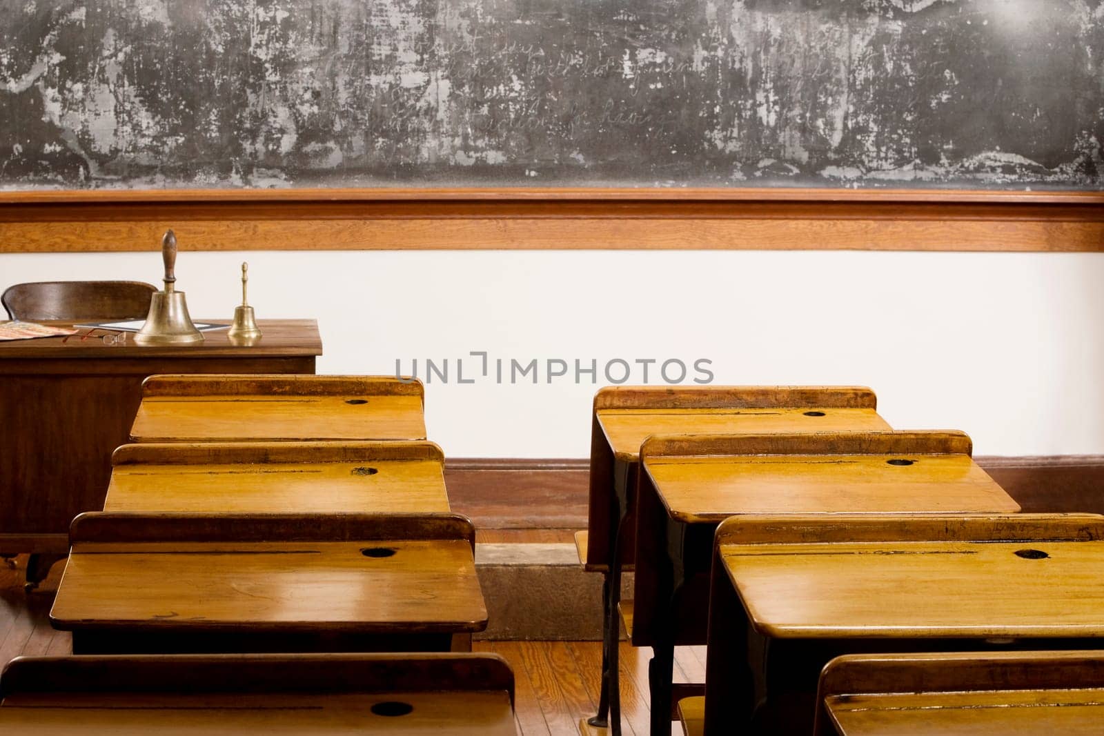 Interiors of a classroom