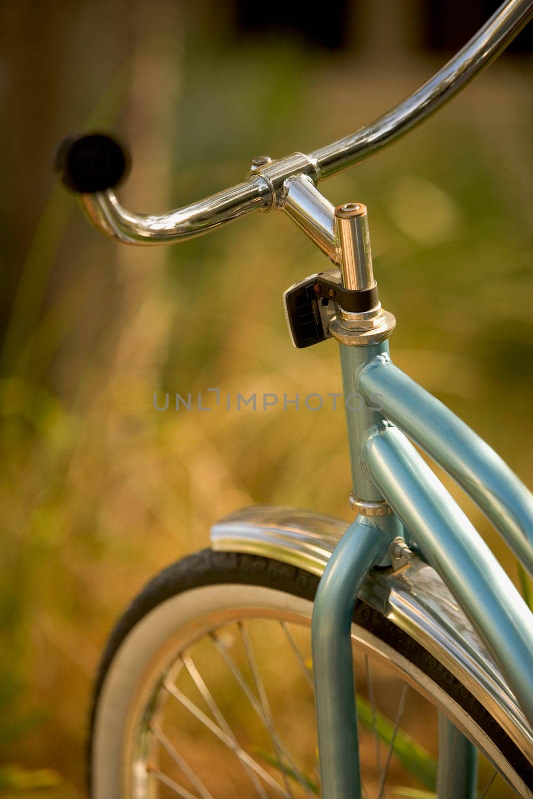 Close_up of a bicycle