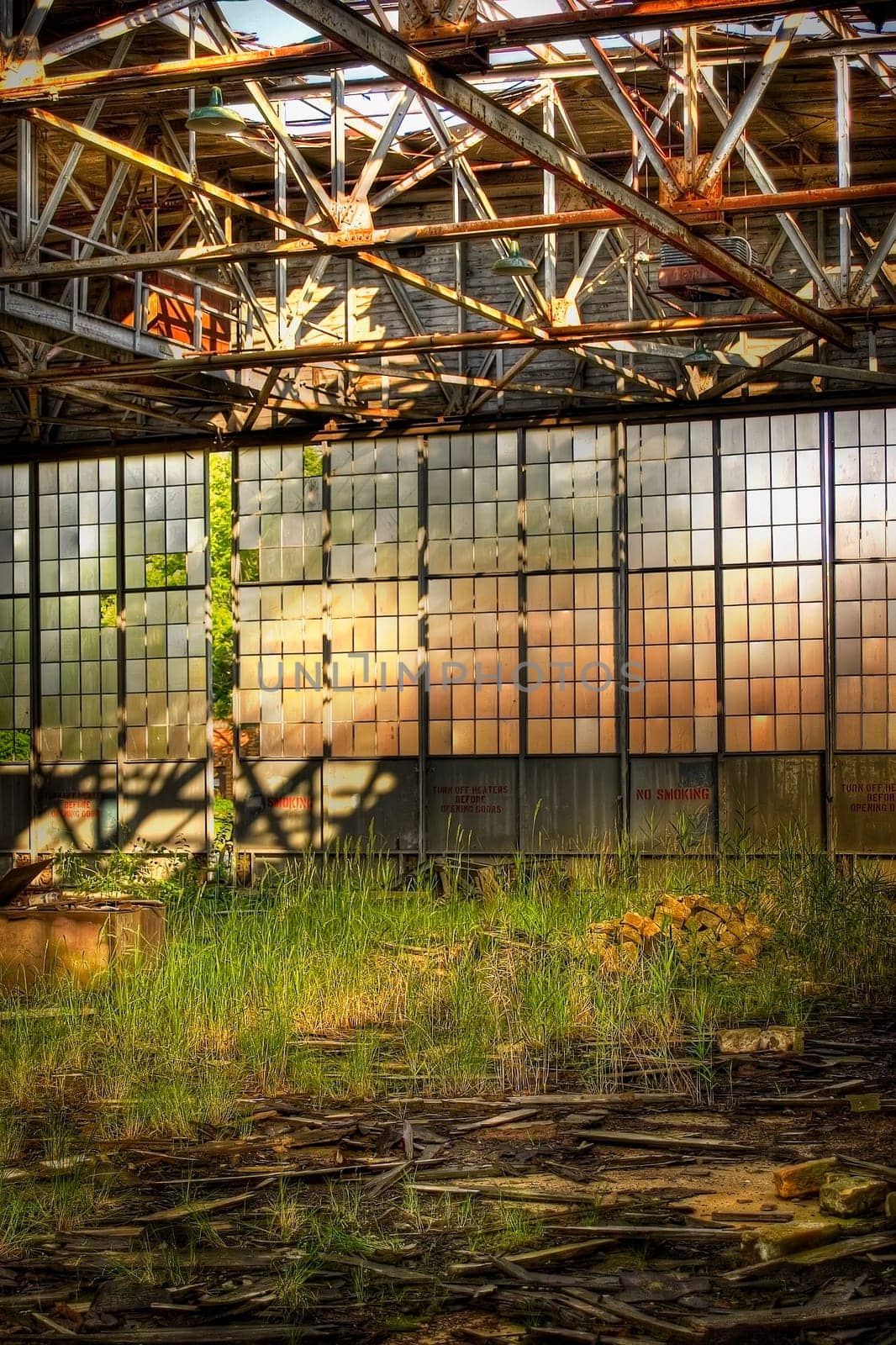 Interiors of an abandoned house