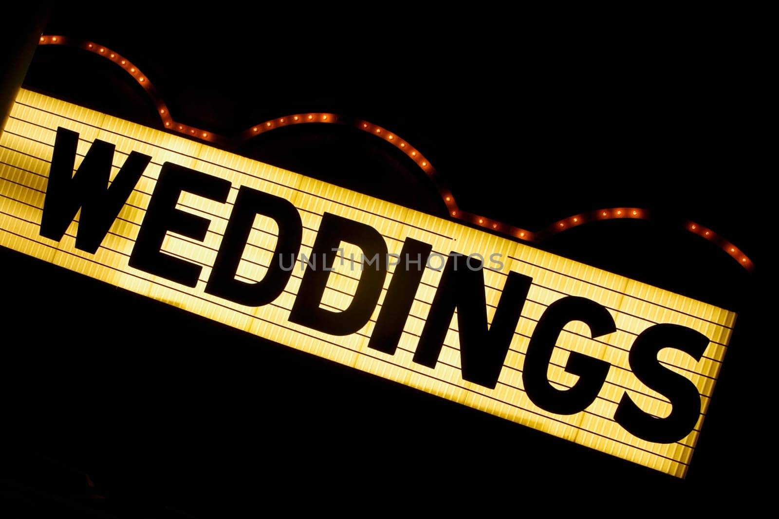 Close_up of a signboard, Las Vegas, Nevada, USA