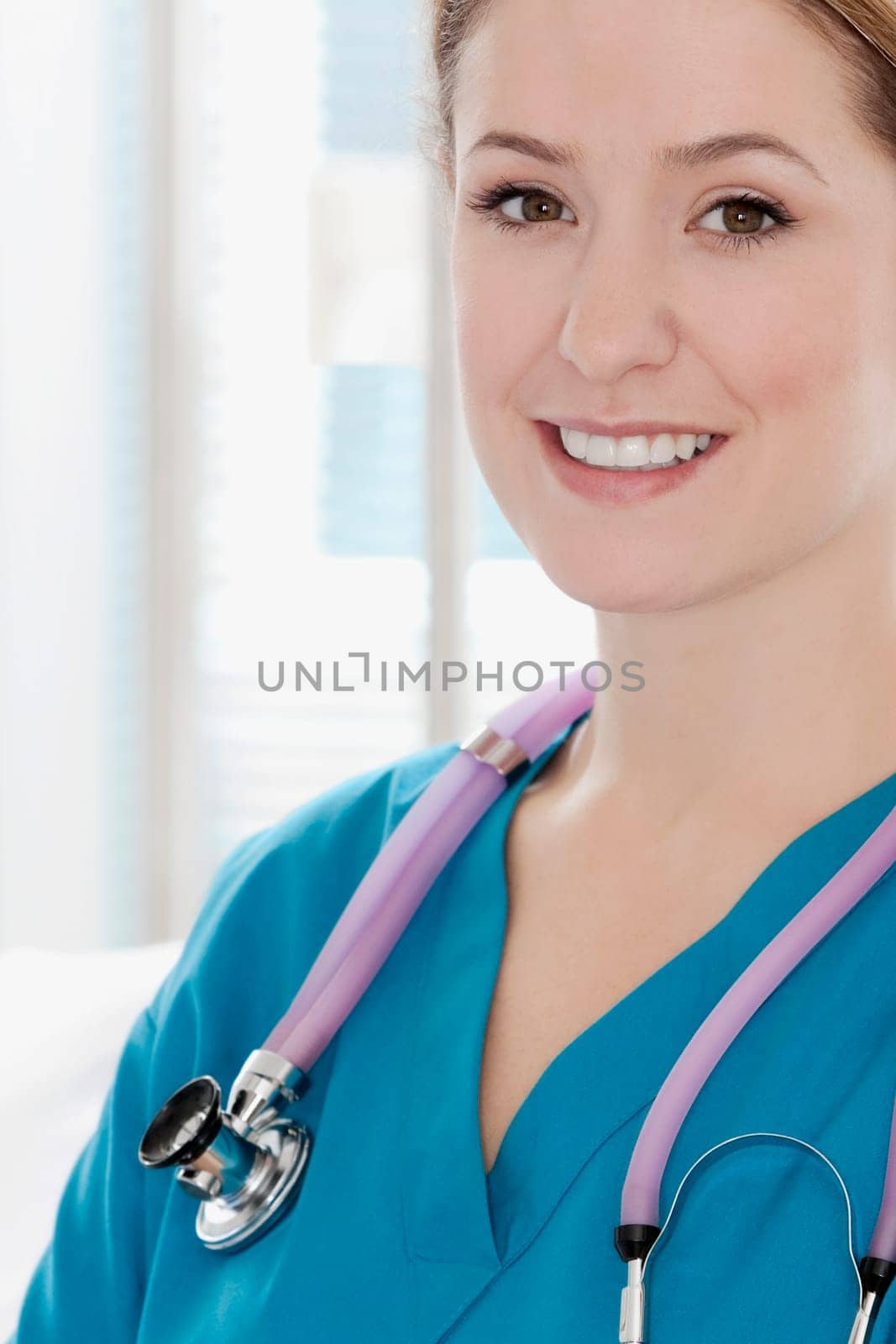 Portrait of a female doctor smiling