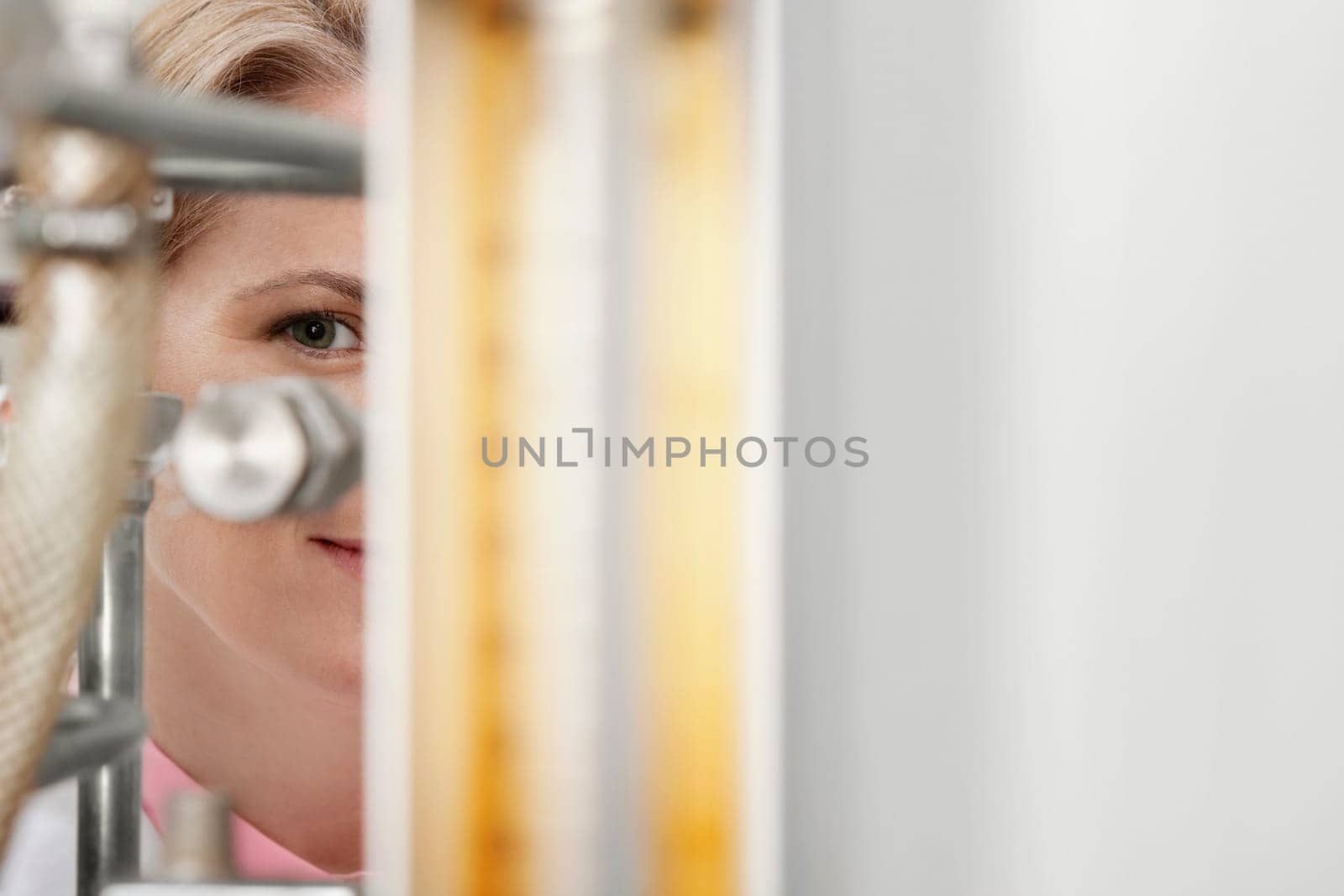 Female doctor researching in a laboratory
