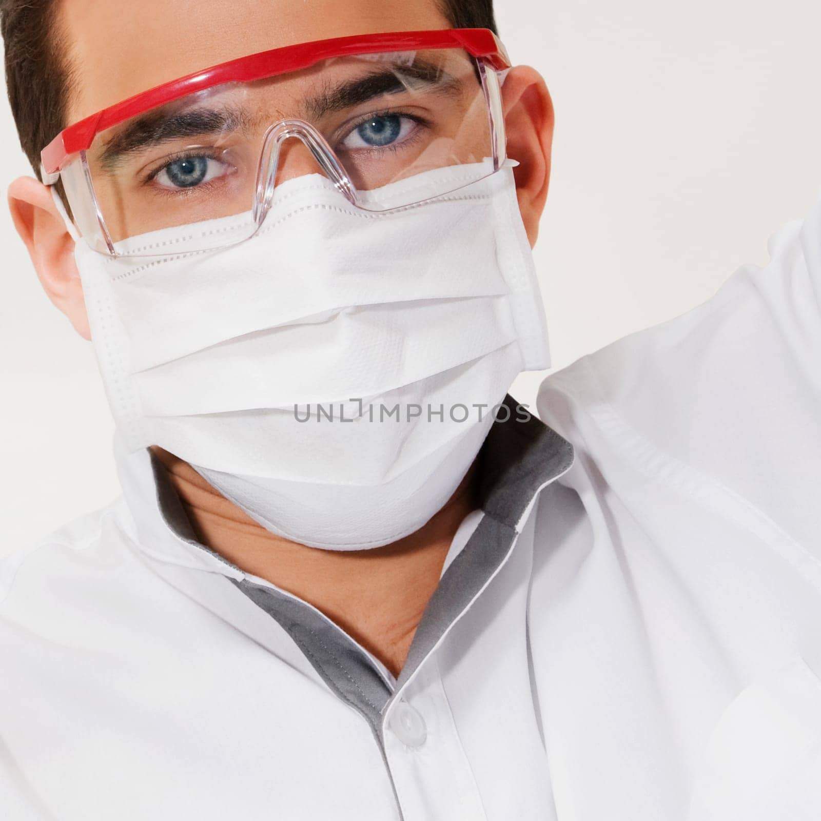 Close_up of a dentist