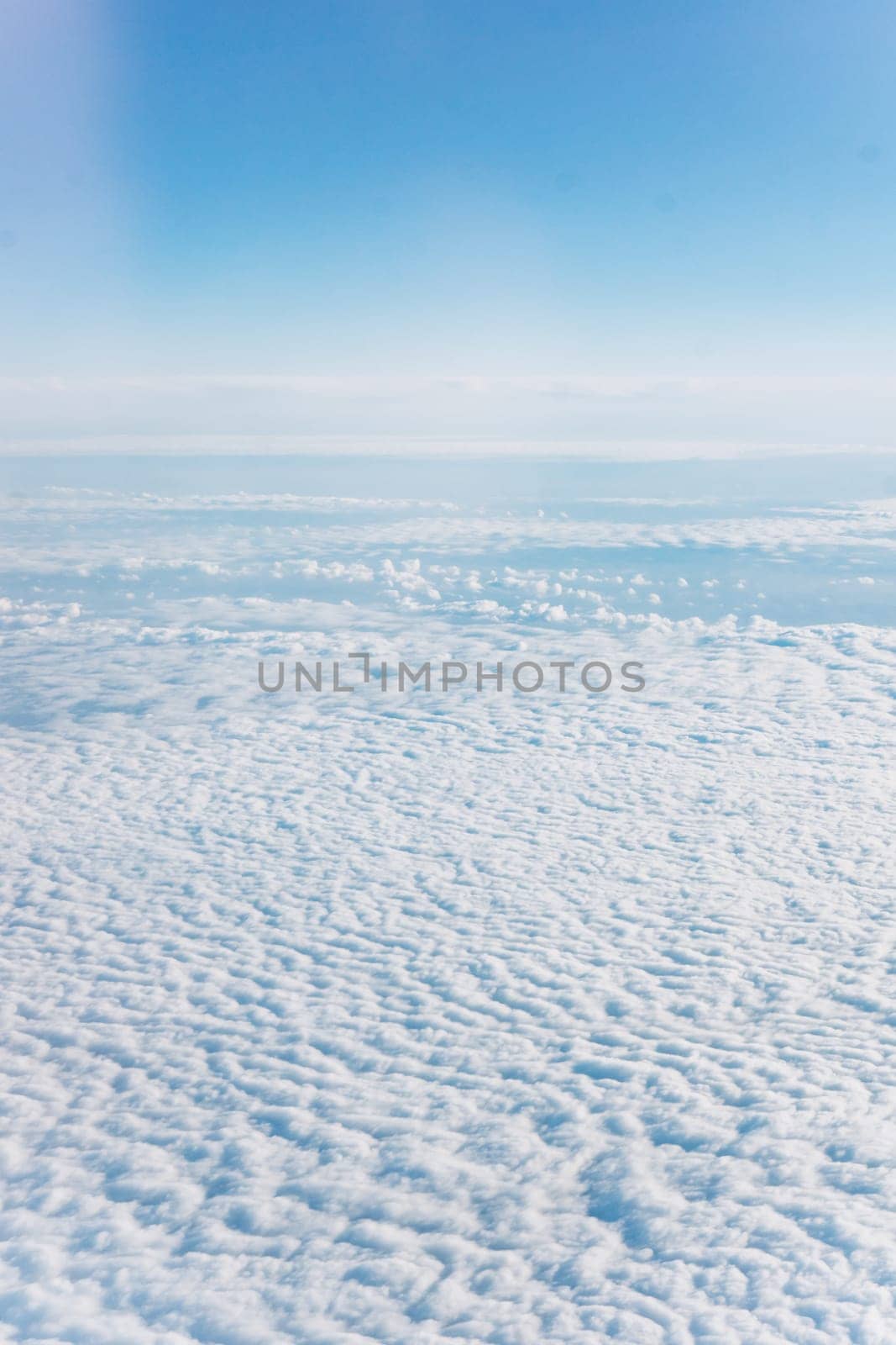 Cloudscape. Blue sky and white cloud. Cumulus cloud.