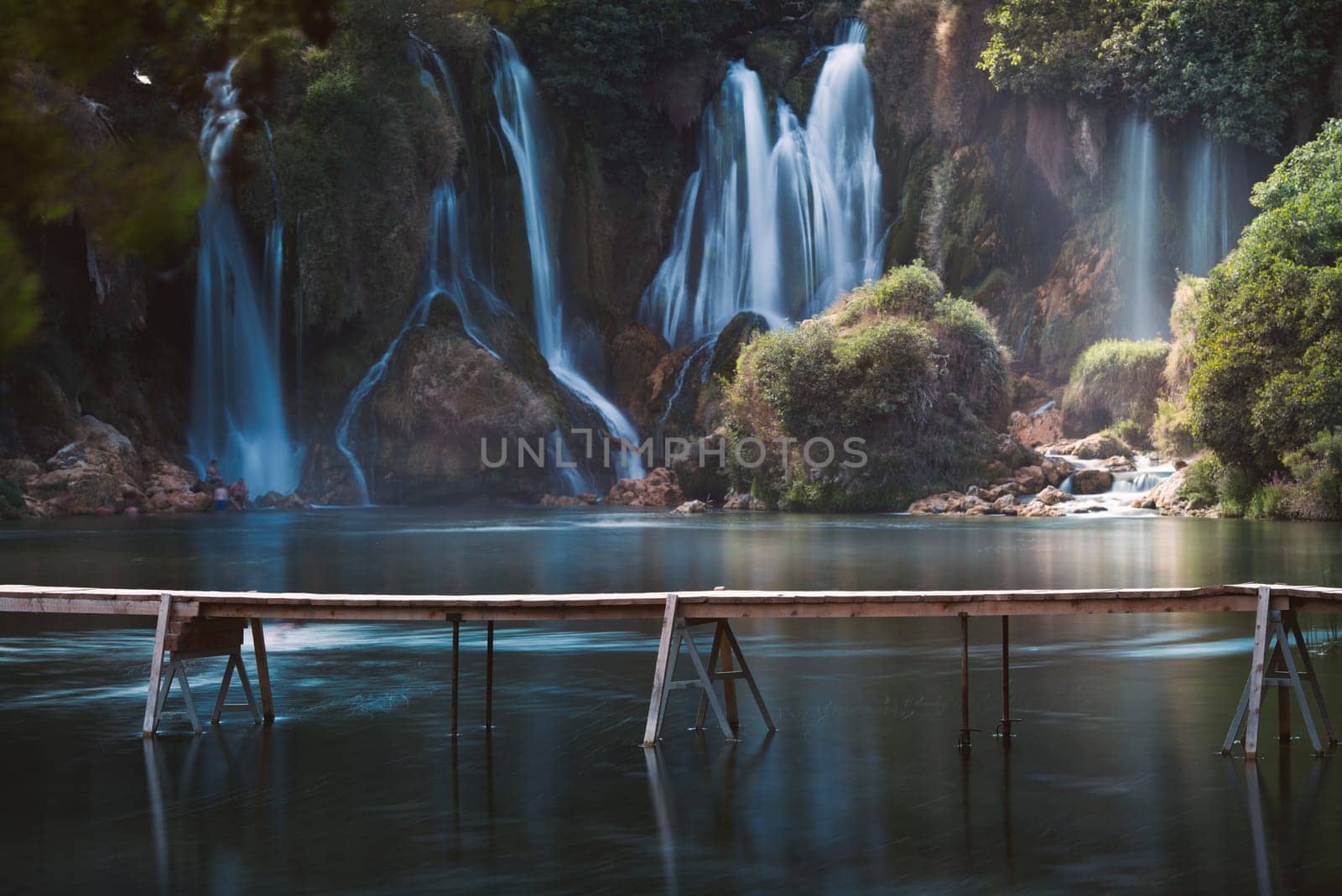 Kravice Waterfalls, Bosnia and Herzegovina, Europe. Summer travel.
