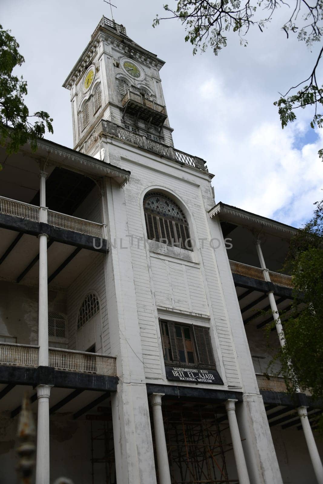 The historic Palace of Wonders or House of Wonders was a landmark in Stone Town,Zanzibar. It is tallest building in Stone Town and is located on the coast in front of the old town.