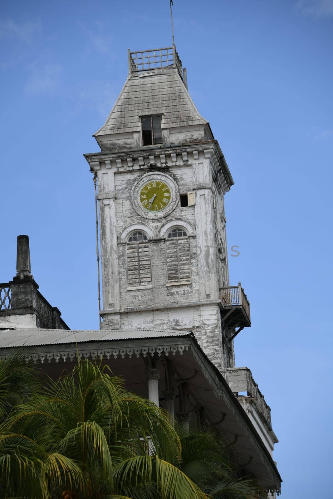 The historic Palace of Wonders or House of Wonders was a landmark in Stone Town,Zanzibar. It is tallest building in Stone Town and is located on the coast in front of the old town.