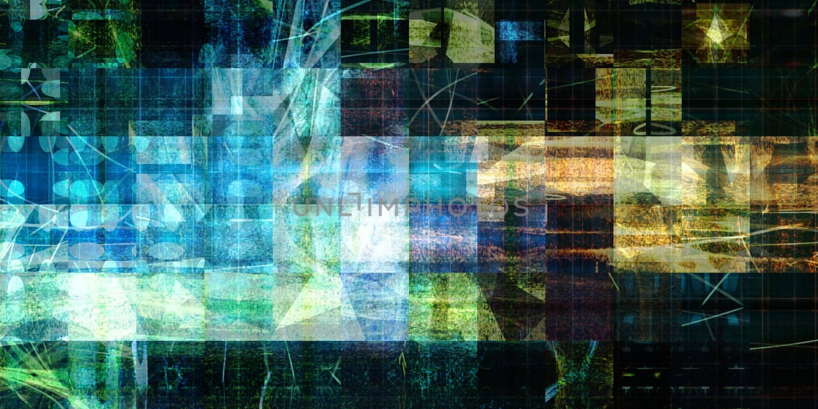 Science Technology Abstract Background as Future Concept