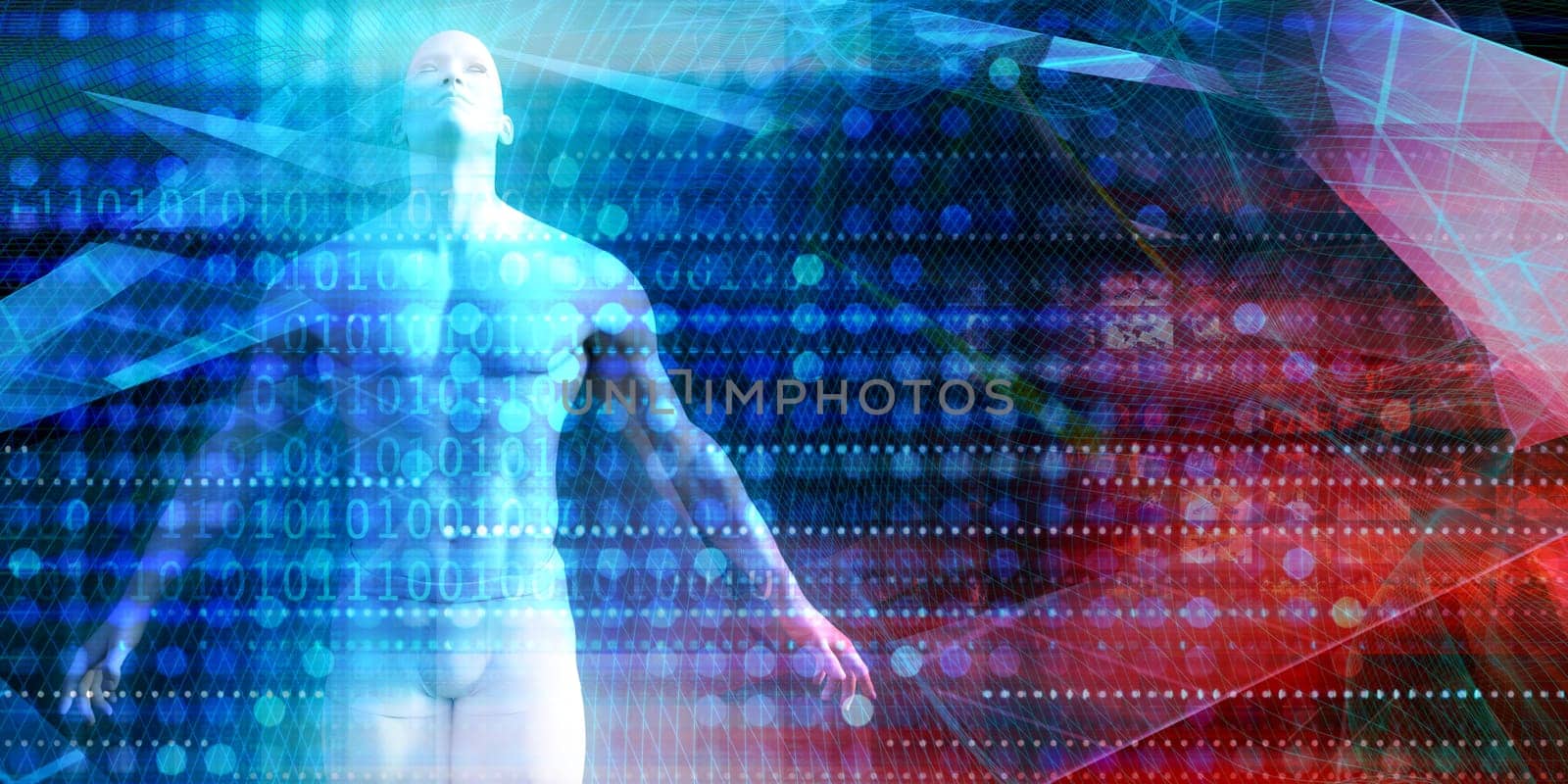 Digitalization Digital Technology Transformation Disruption Industry Concept