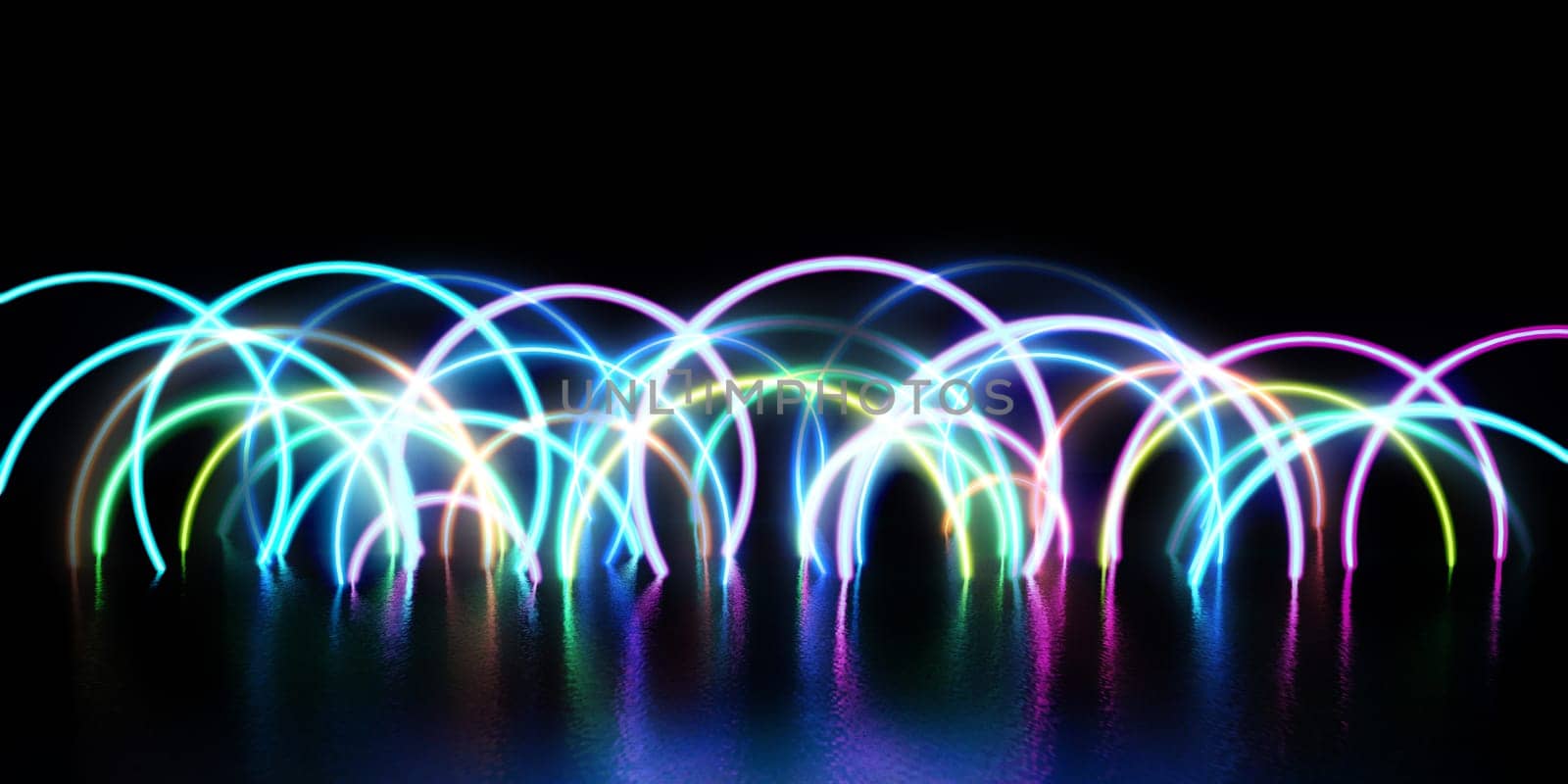 Neon Energy Crazy Background as a Fun Concept