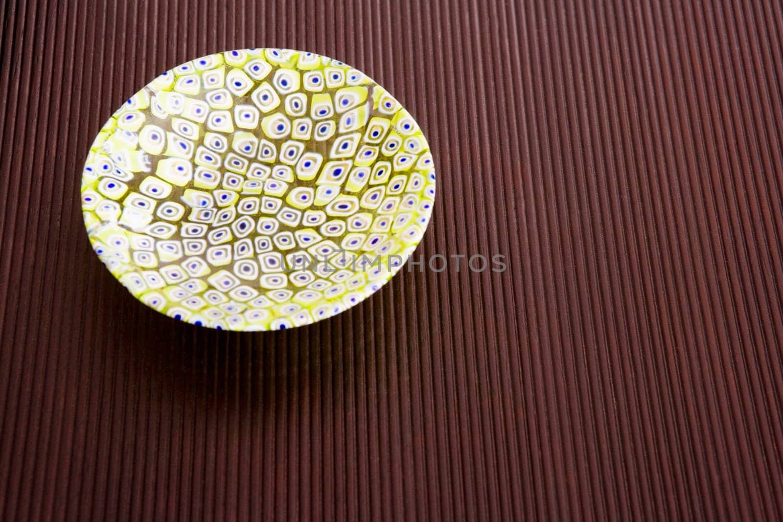 Close-up of a ceramic bowl on a table