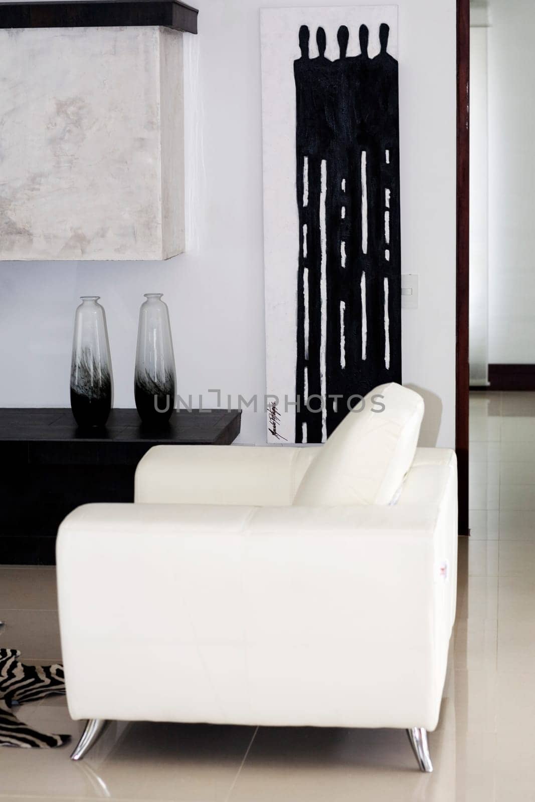 Interiors of a living room