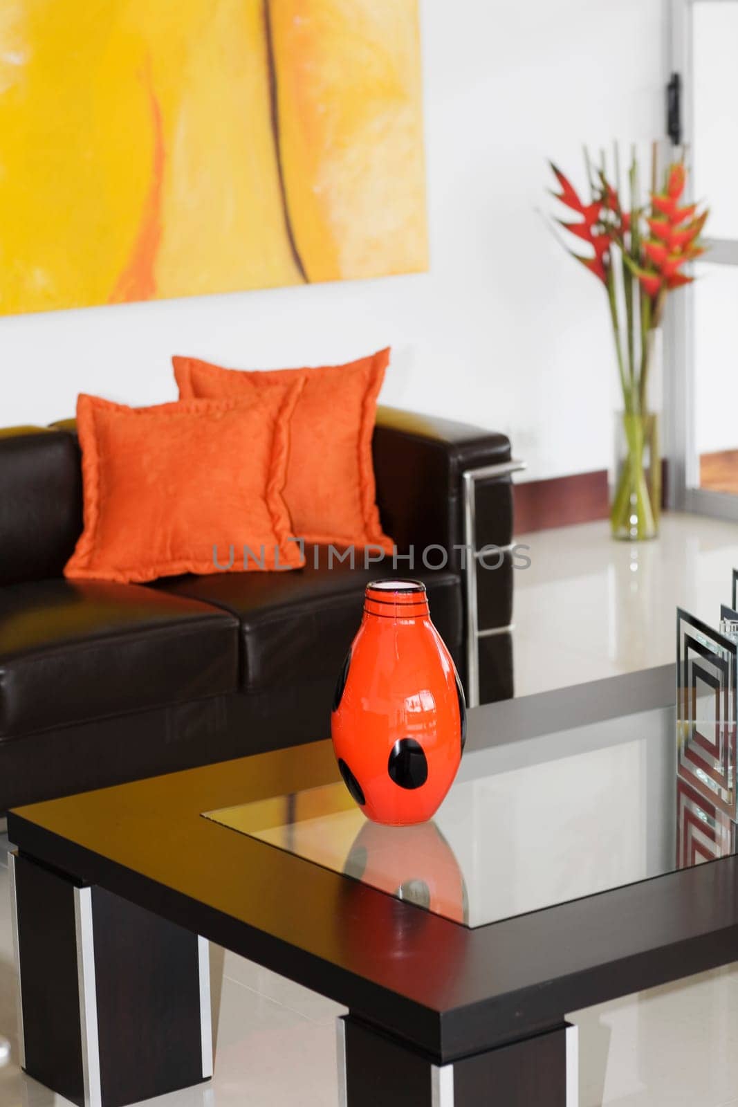 Interiors of a living room