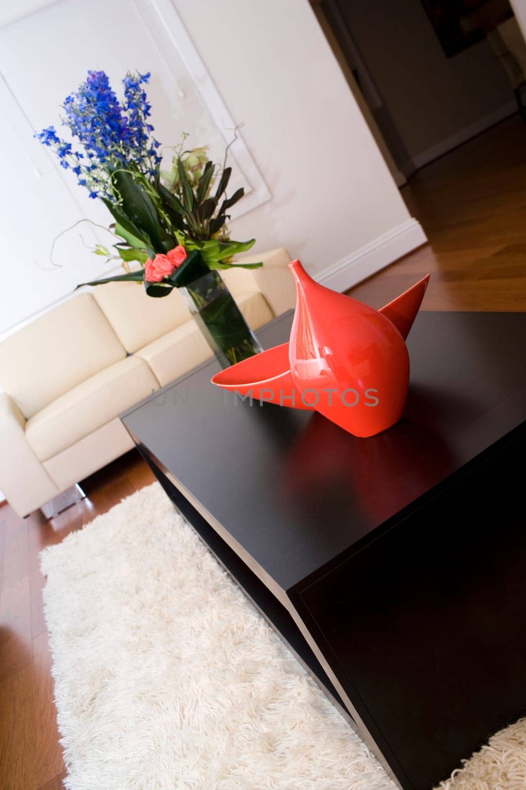 Interiors of a living room