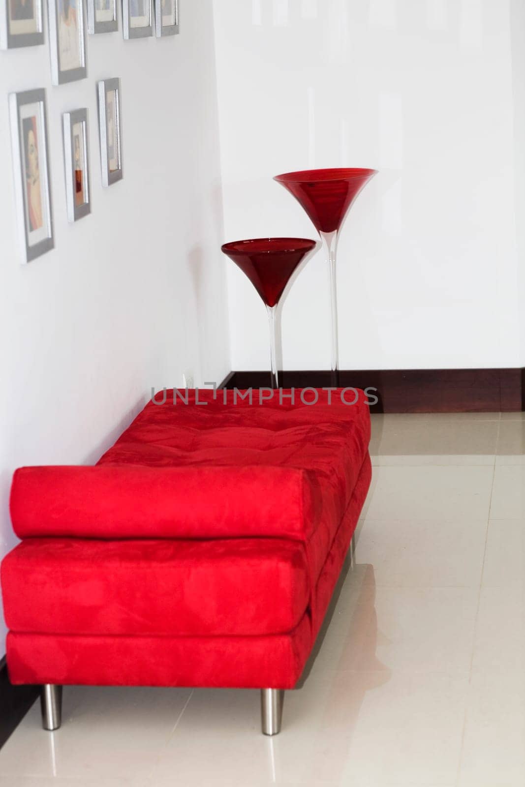 Couch in a room of a house