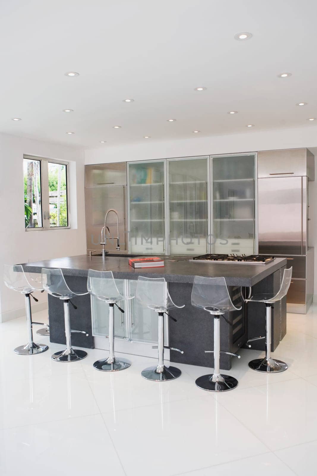 Kitchen in a studio apartment