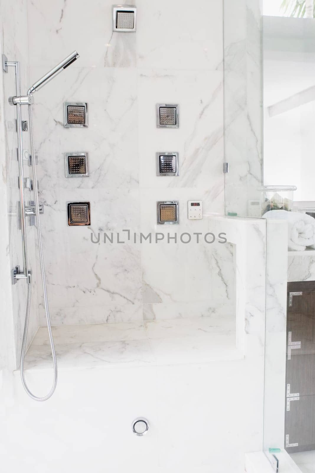 Interiors of a bathroom