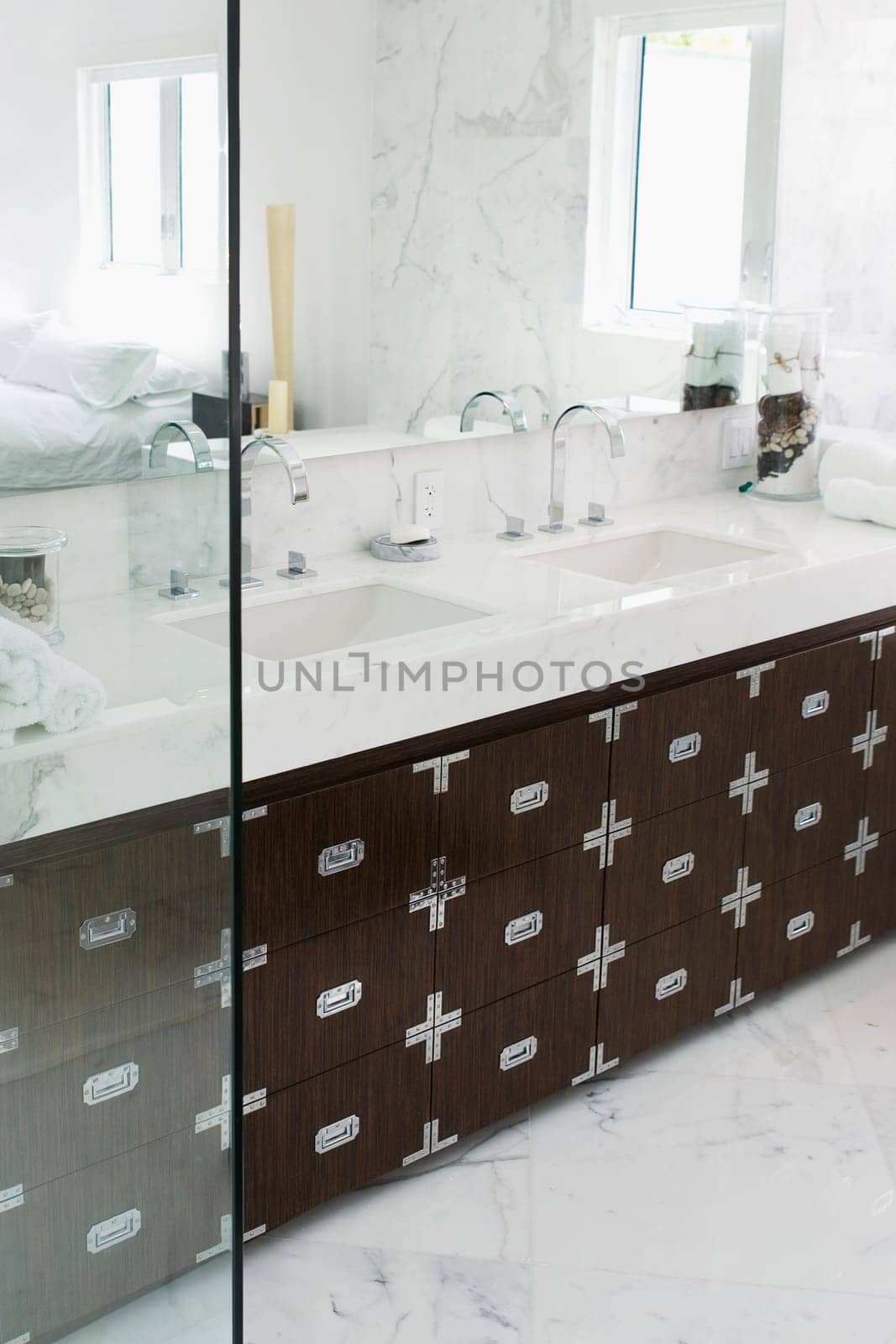 Interiors of a bathroom