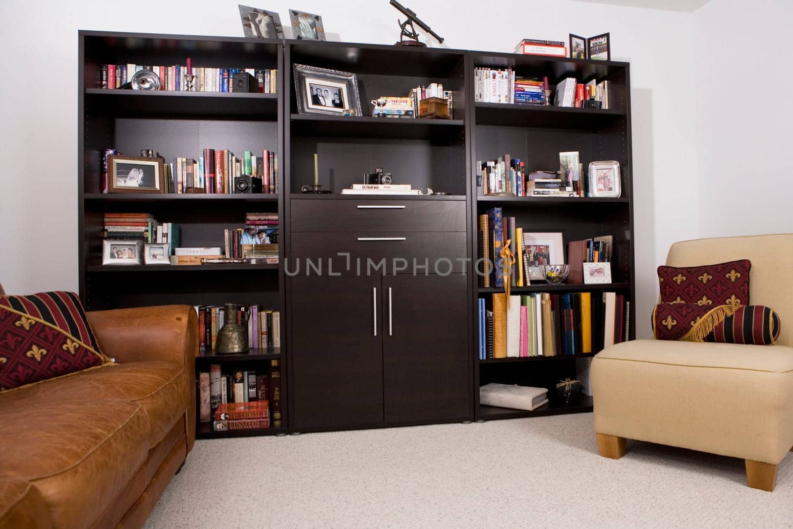 Interiors of a living room