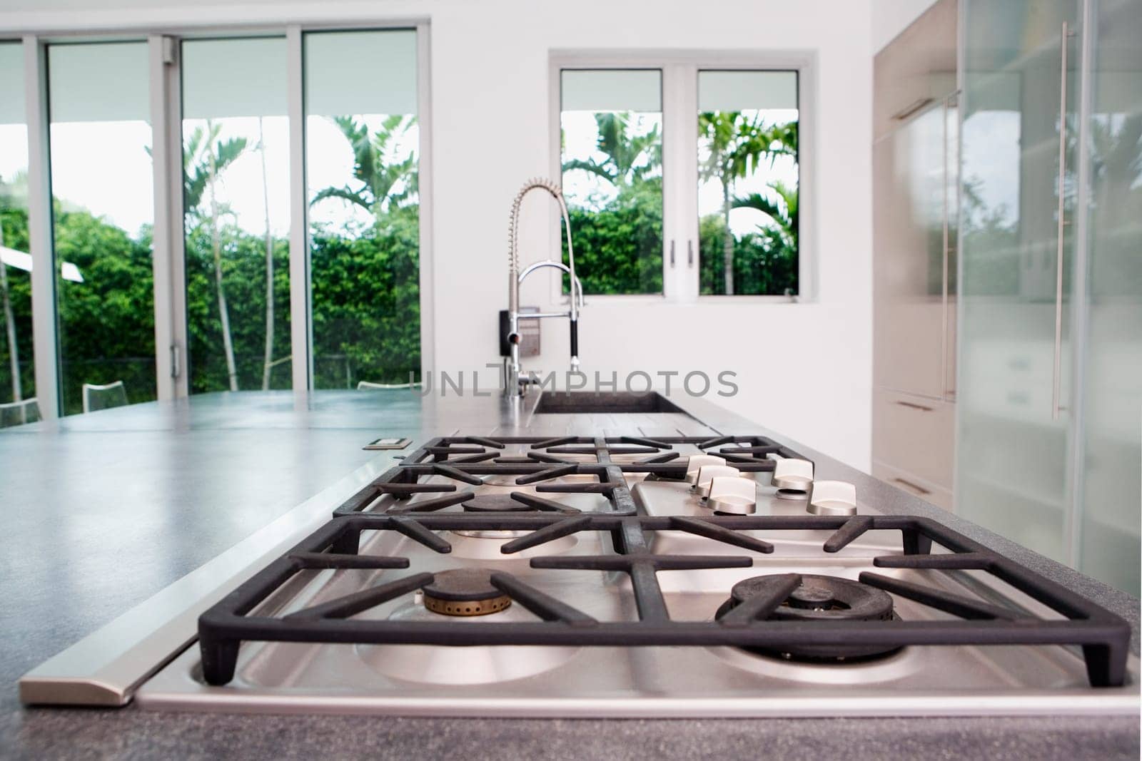 Interiors of a kitchen