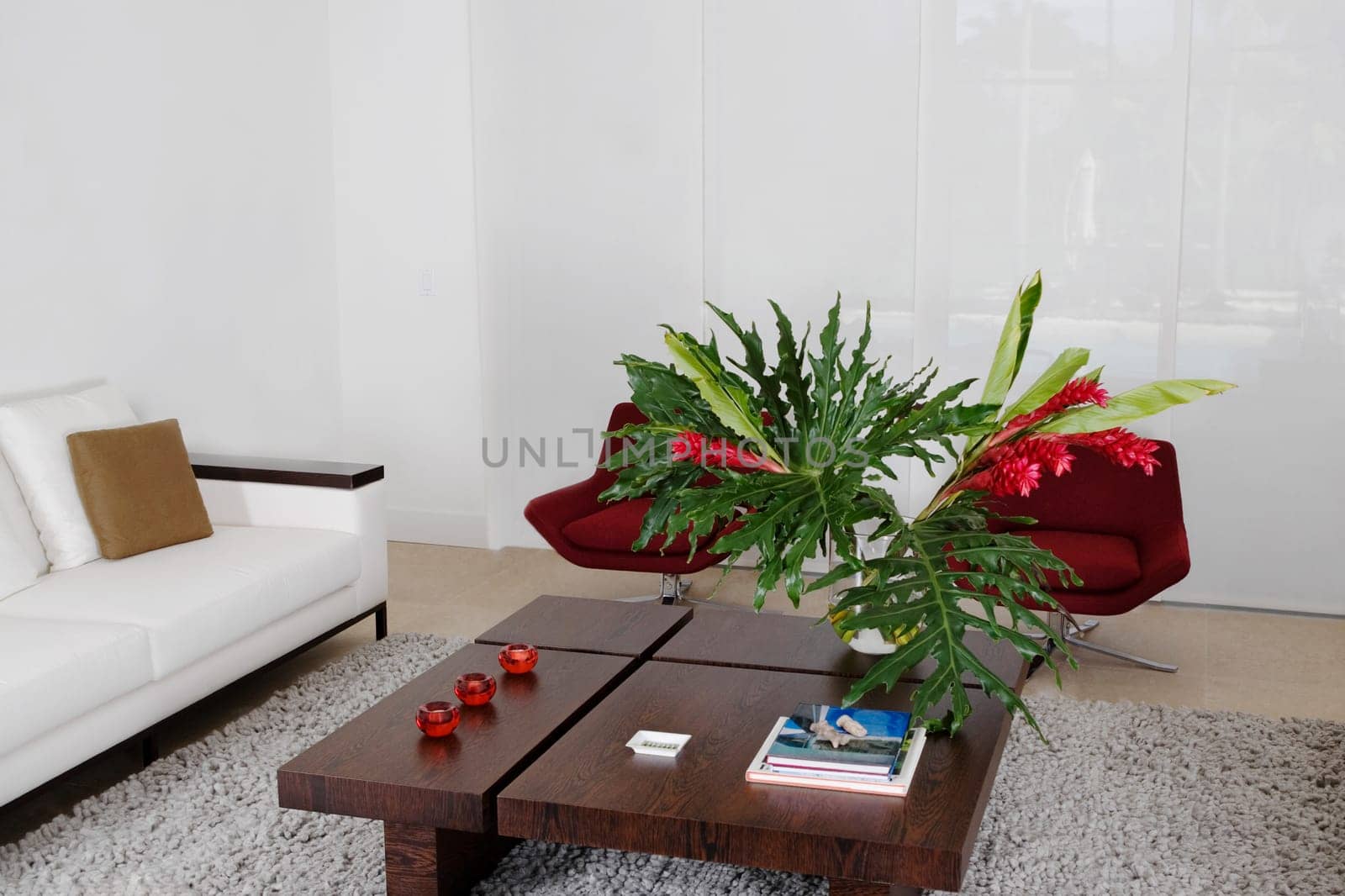 Interiors of a living room