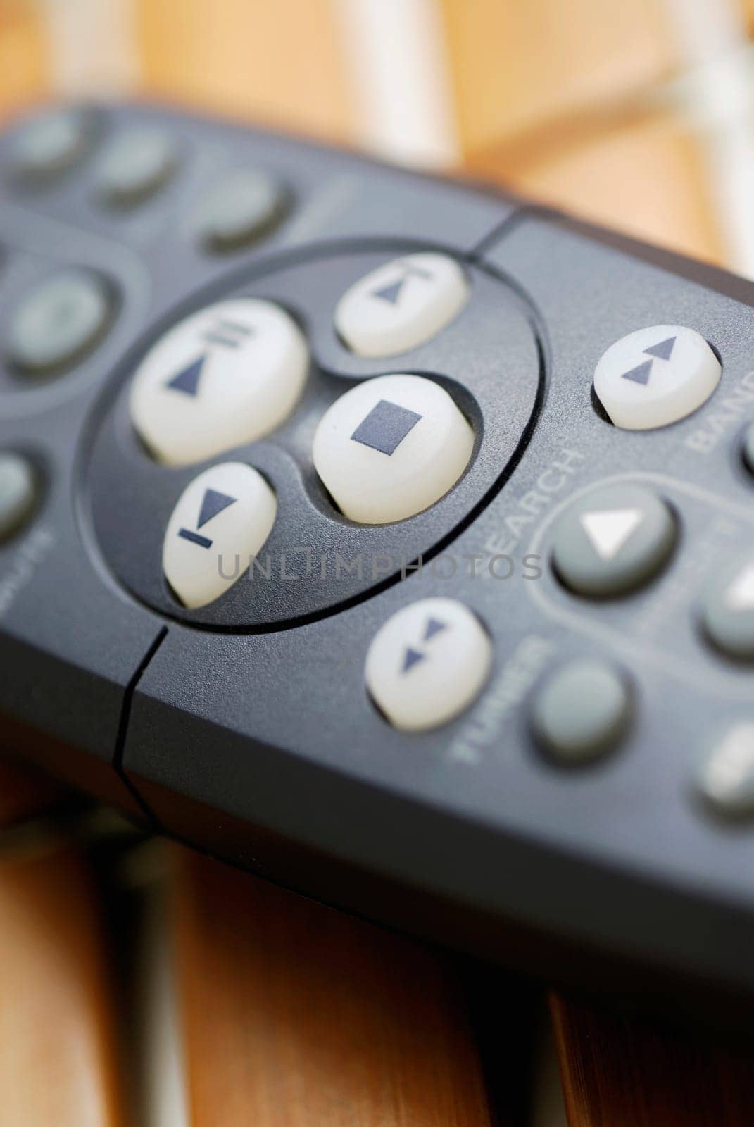 Close-up of a remote control