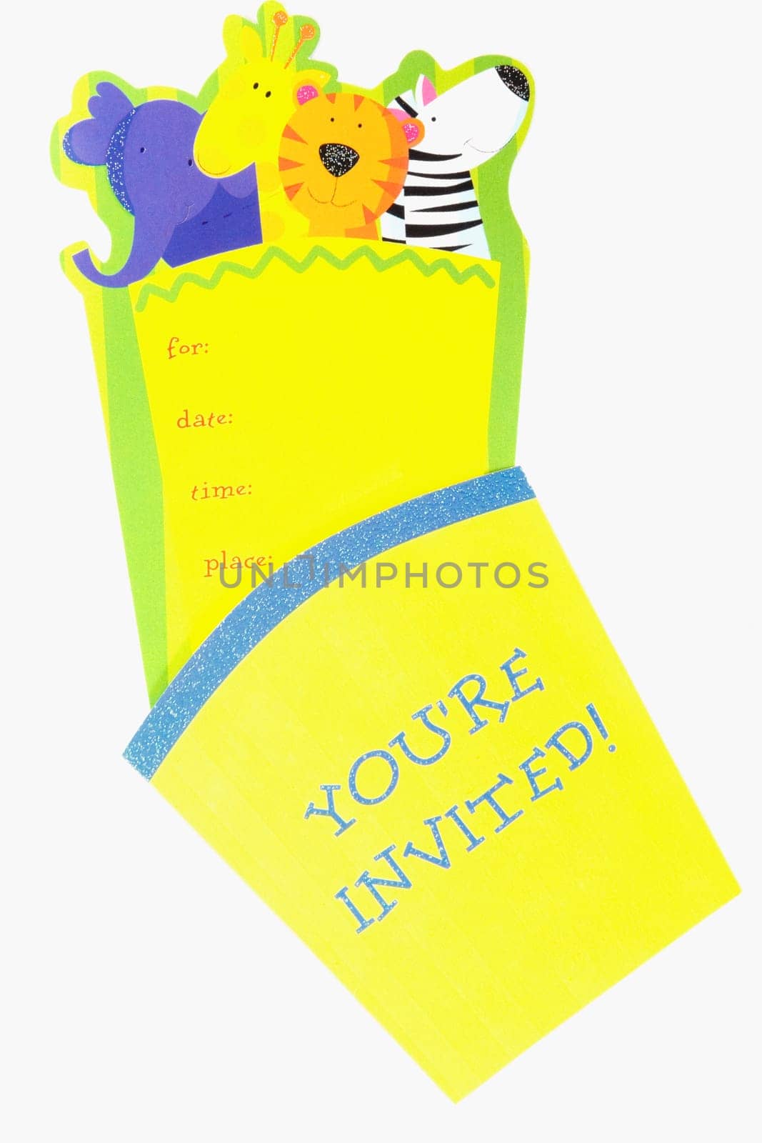 Close-up of a greeting card