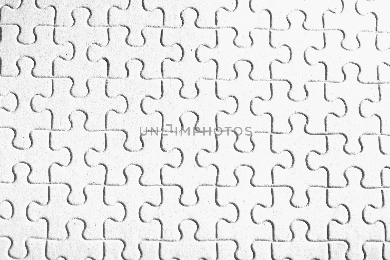 Close-up of a jigsaw puzzle