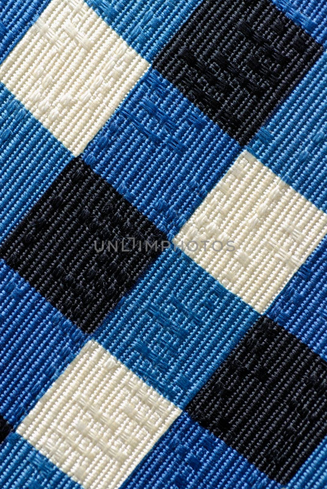 Close-up of a pattern on a mat