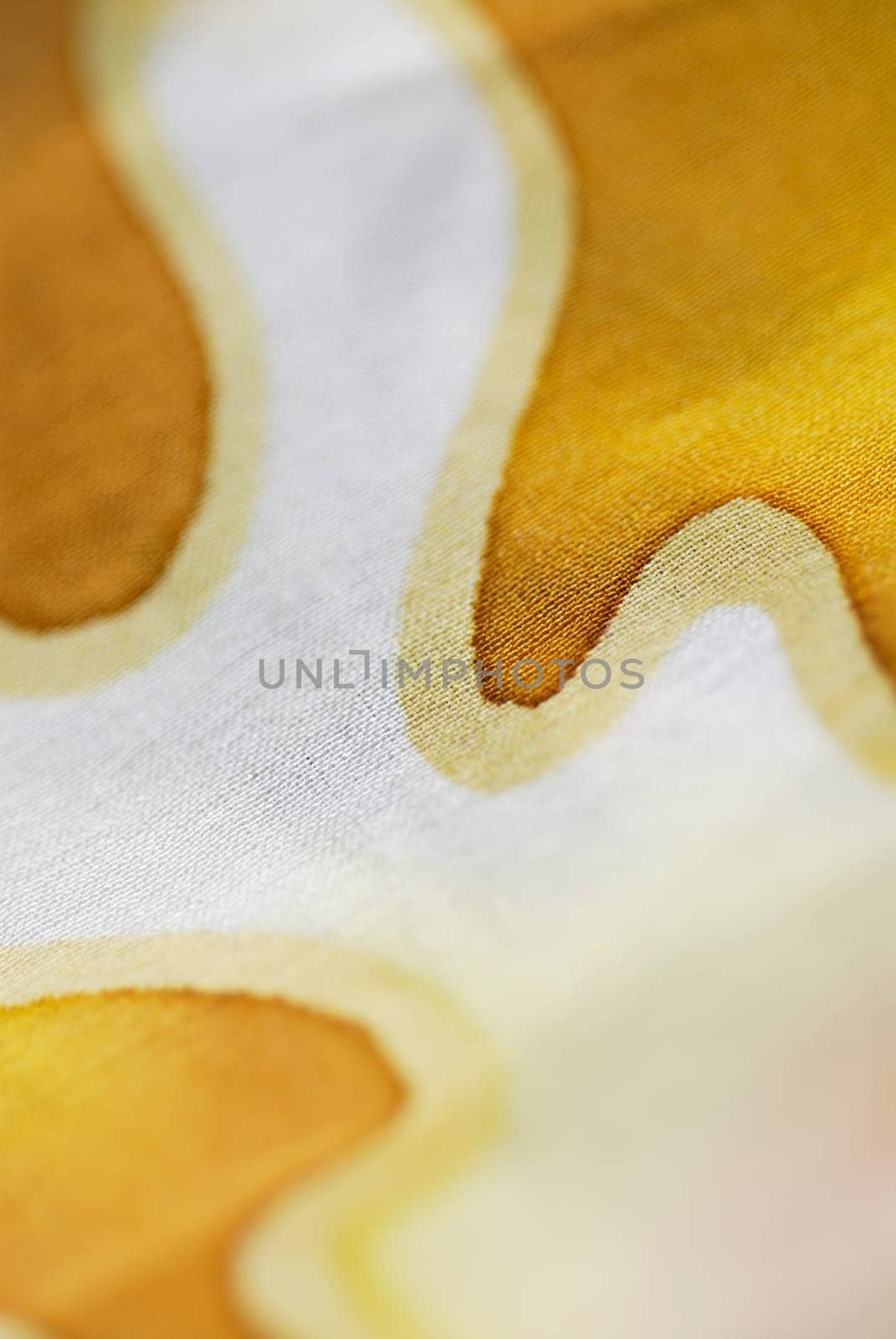 Close-up of a floral pattern on fabric