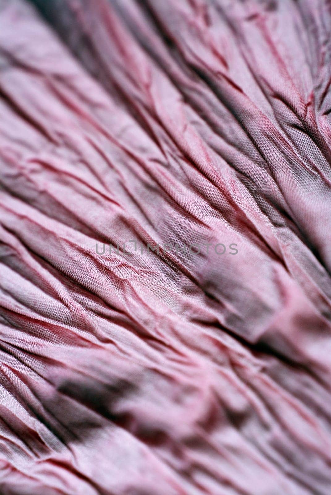 Folds in mottled fabric