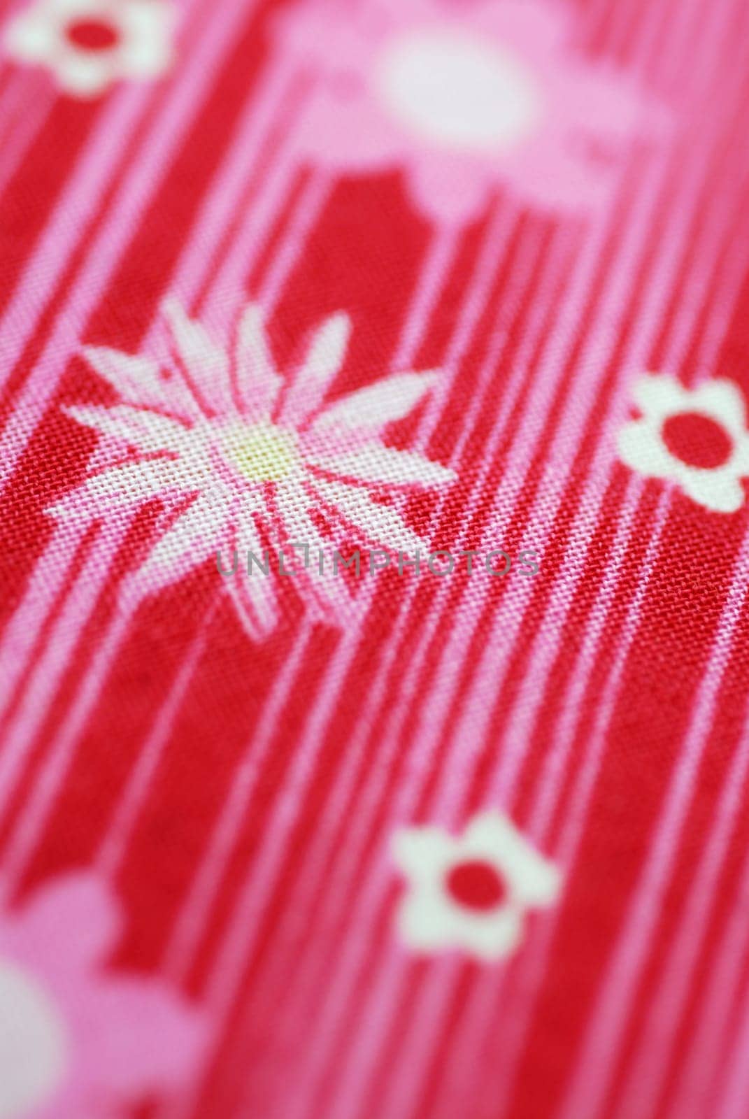 Close-up of a floral pattern