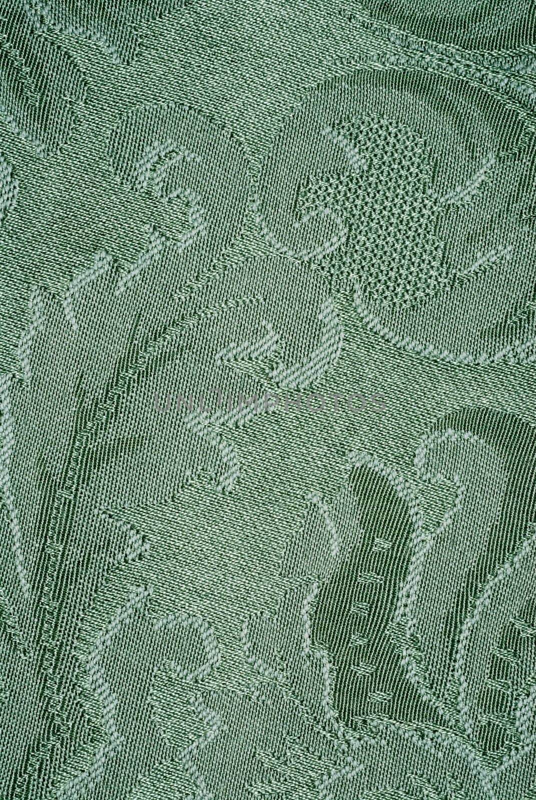Close-up of a pattern on fabric