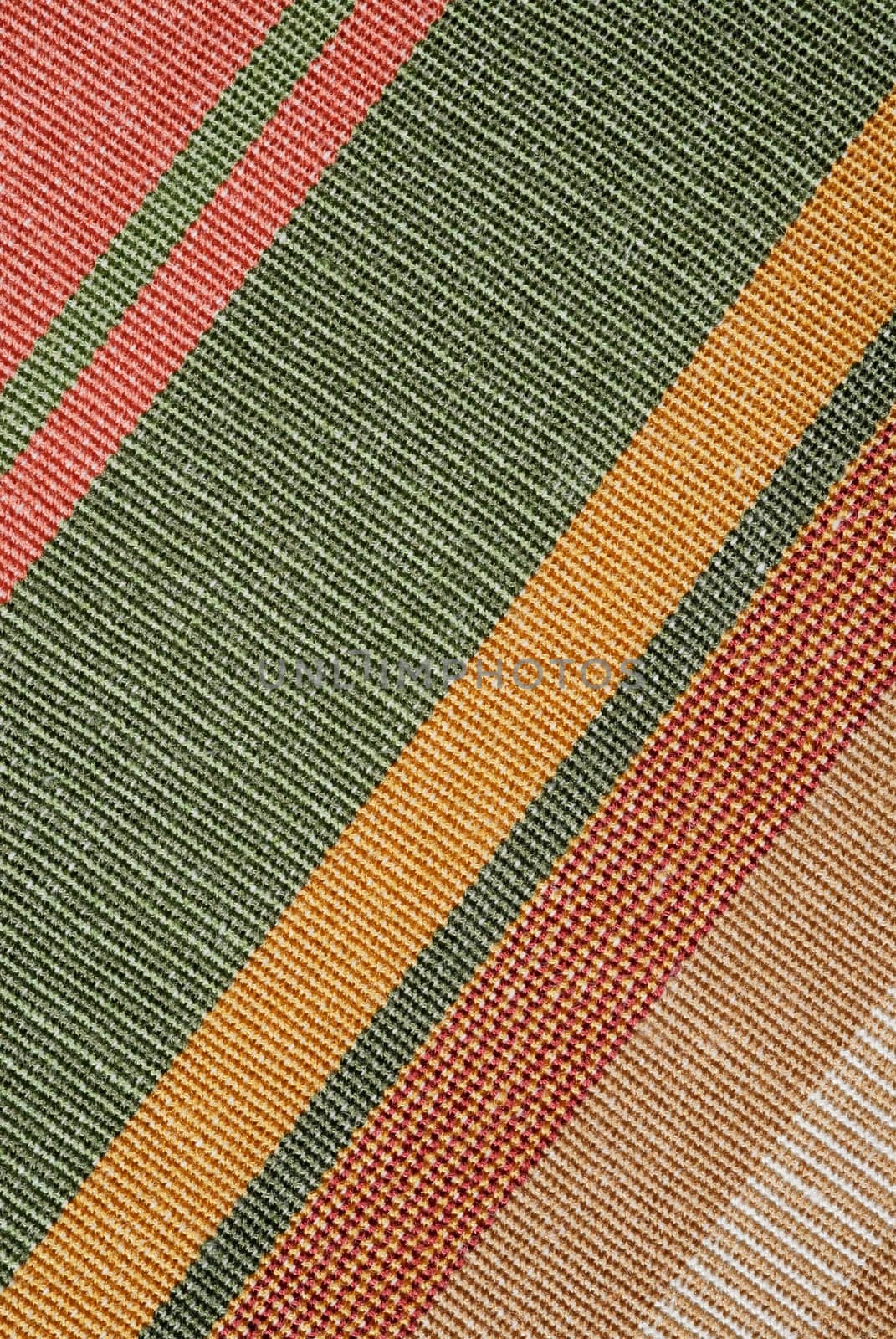 Close-up of a pattern on a mat