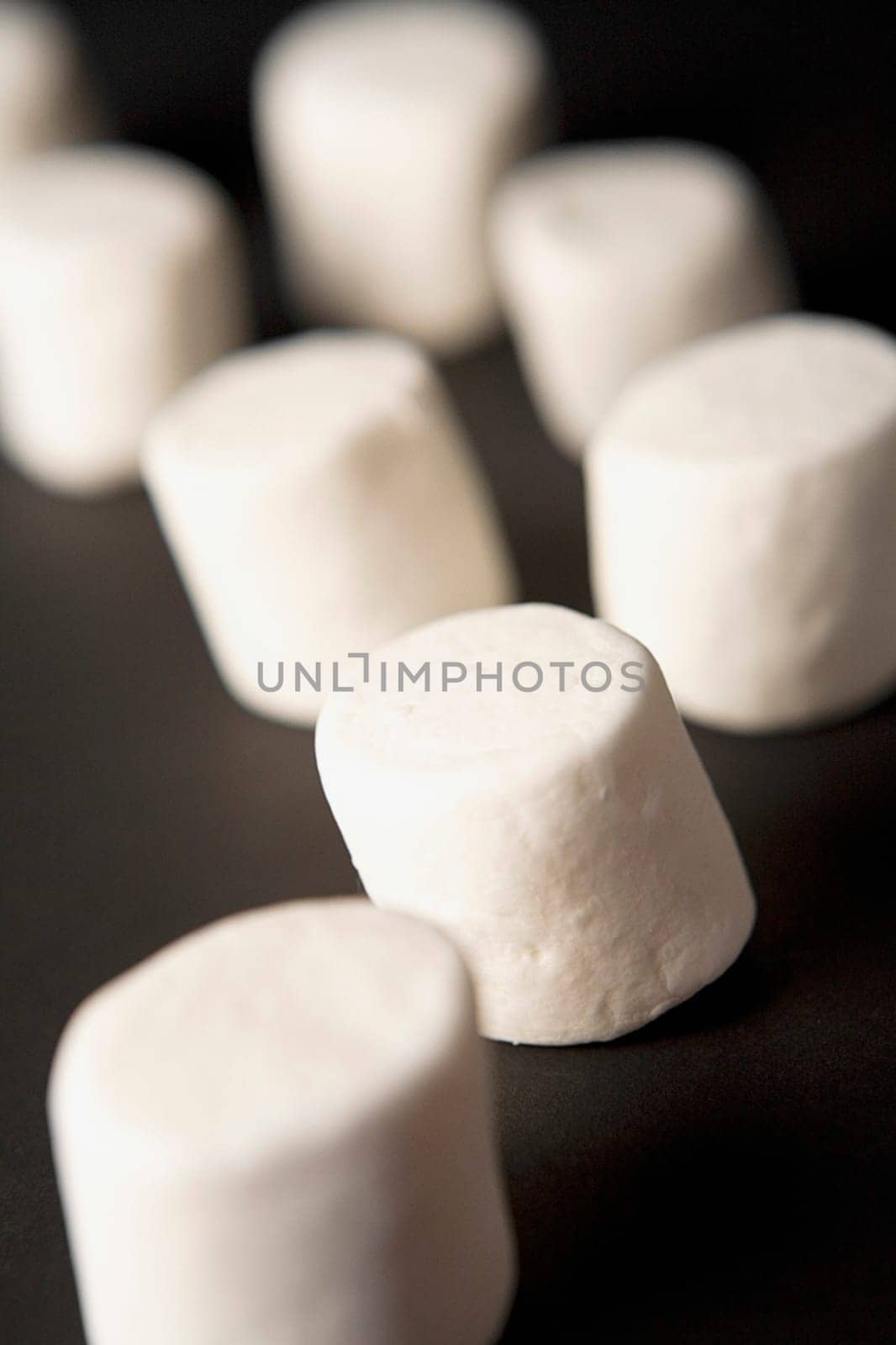 Close-up of marshmallows