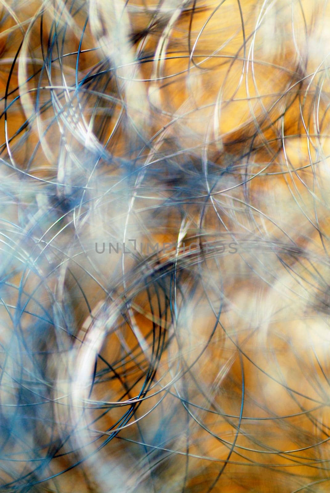 Close-up of tangled wires