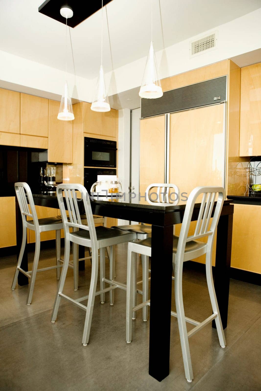 Interiors of a dining room