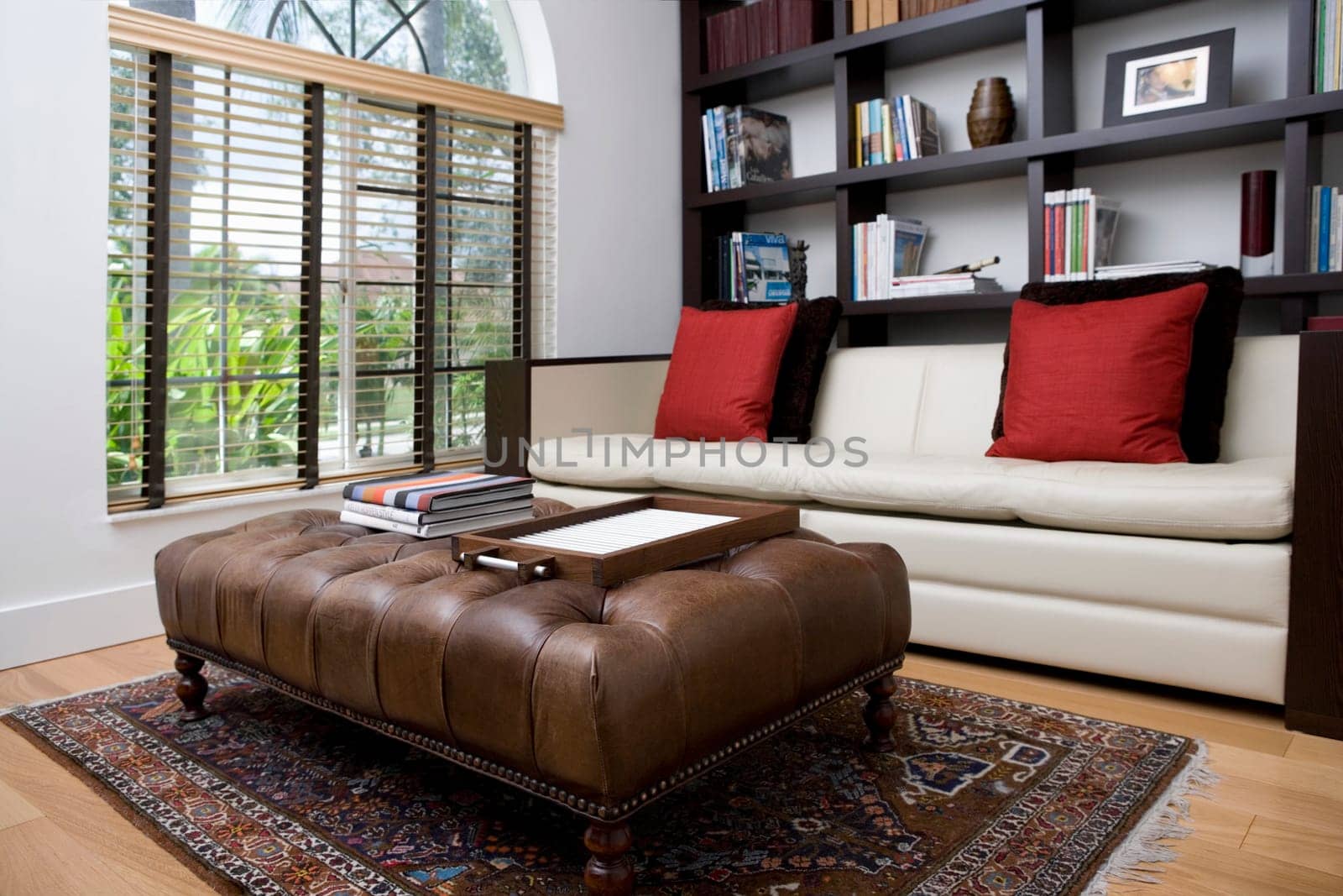 Interiors of a living room