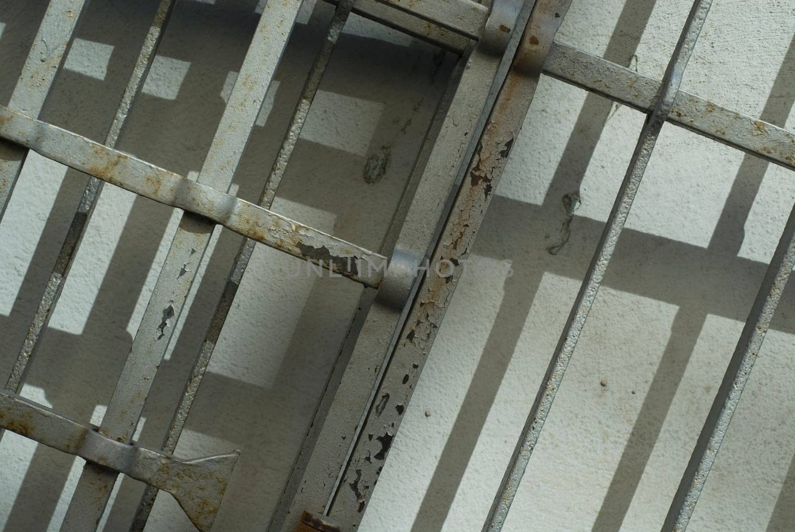 Close-up of a metal gate