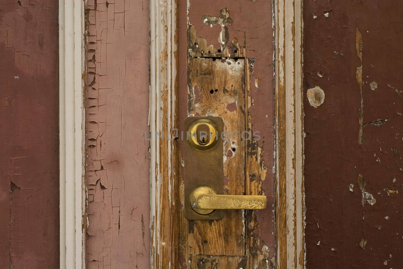 Close-up of a door handle