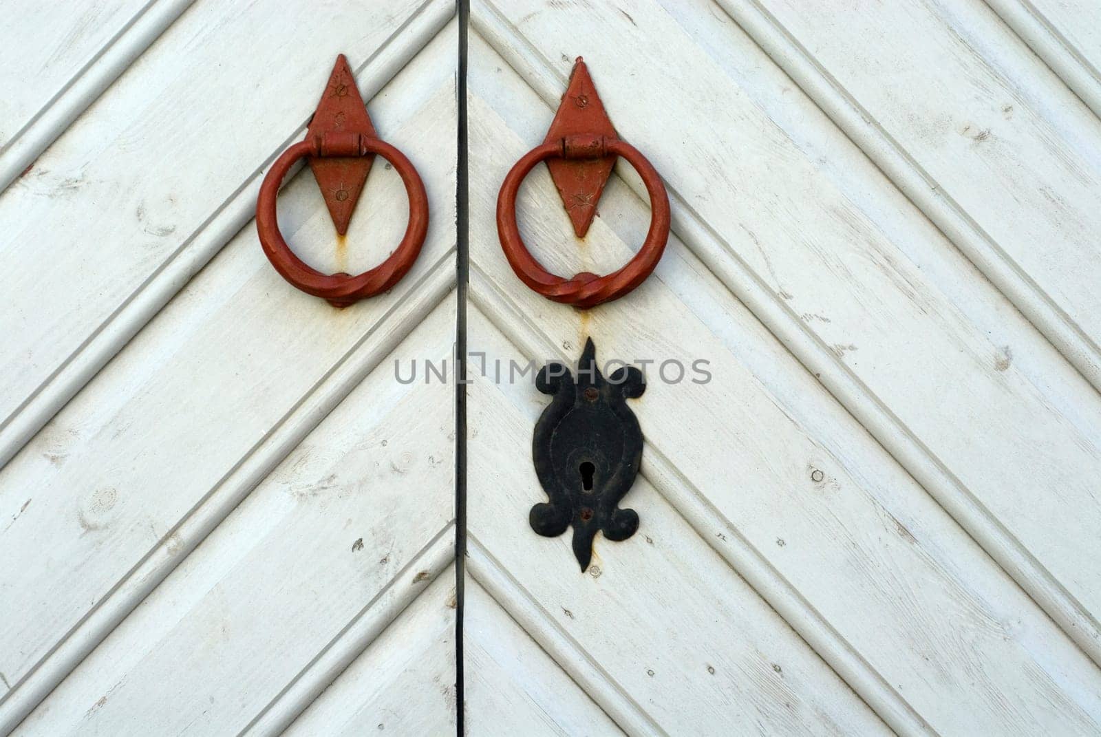 Close-up of a closed door