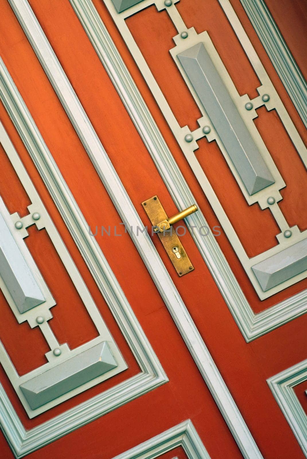 Close-up of a door handle