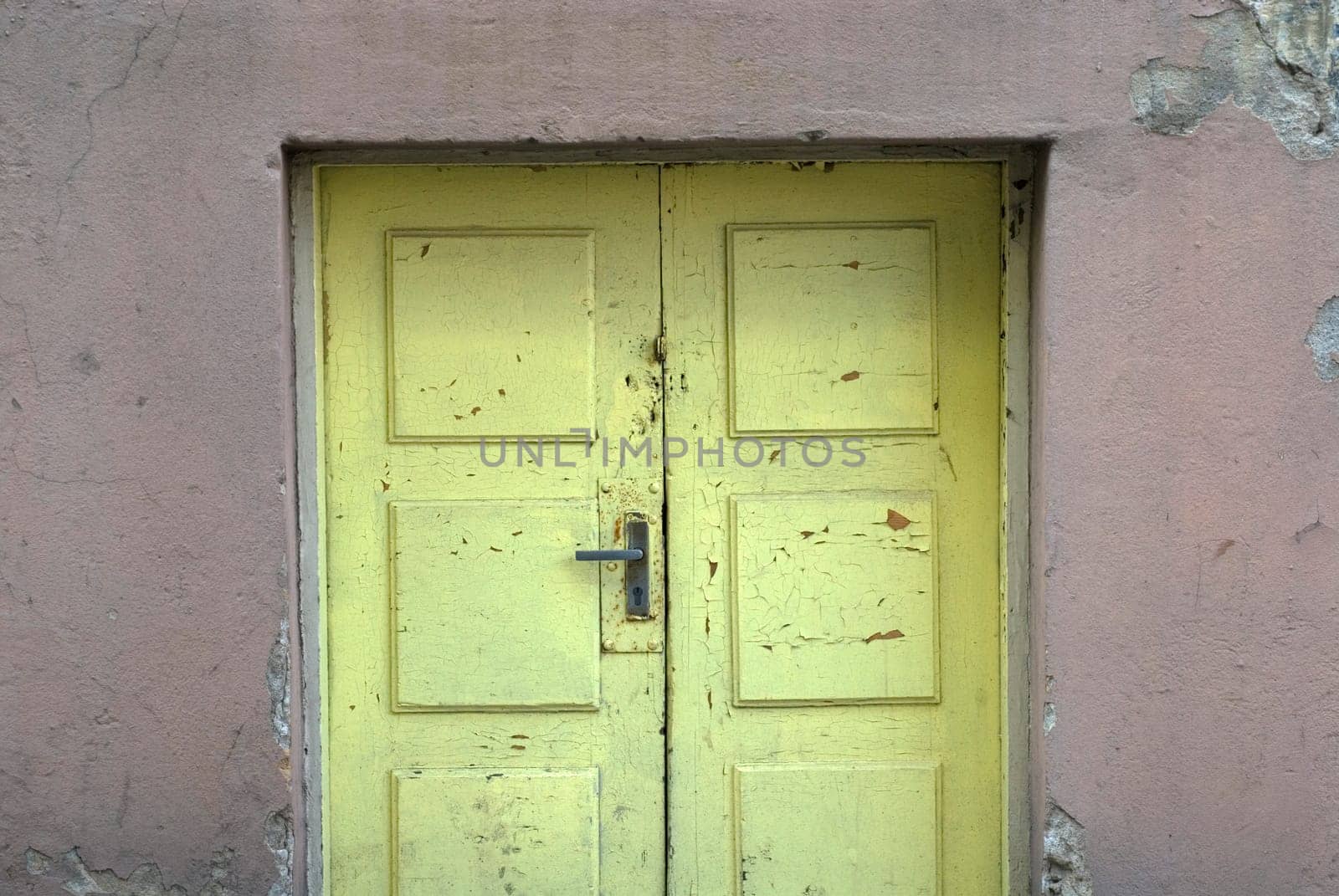 Close-up of a closed door
