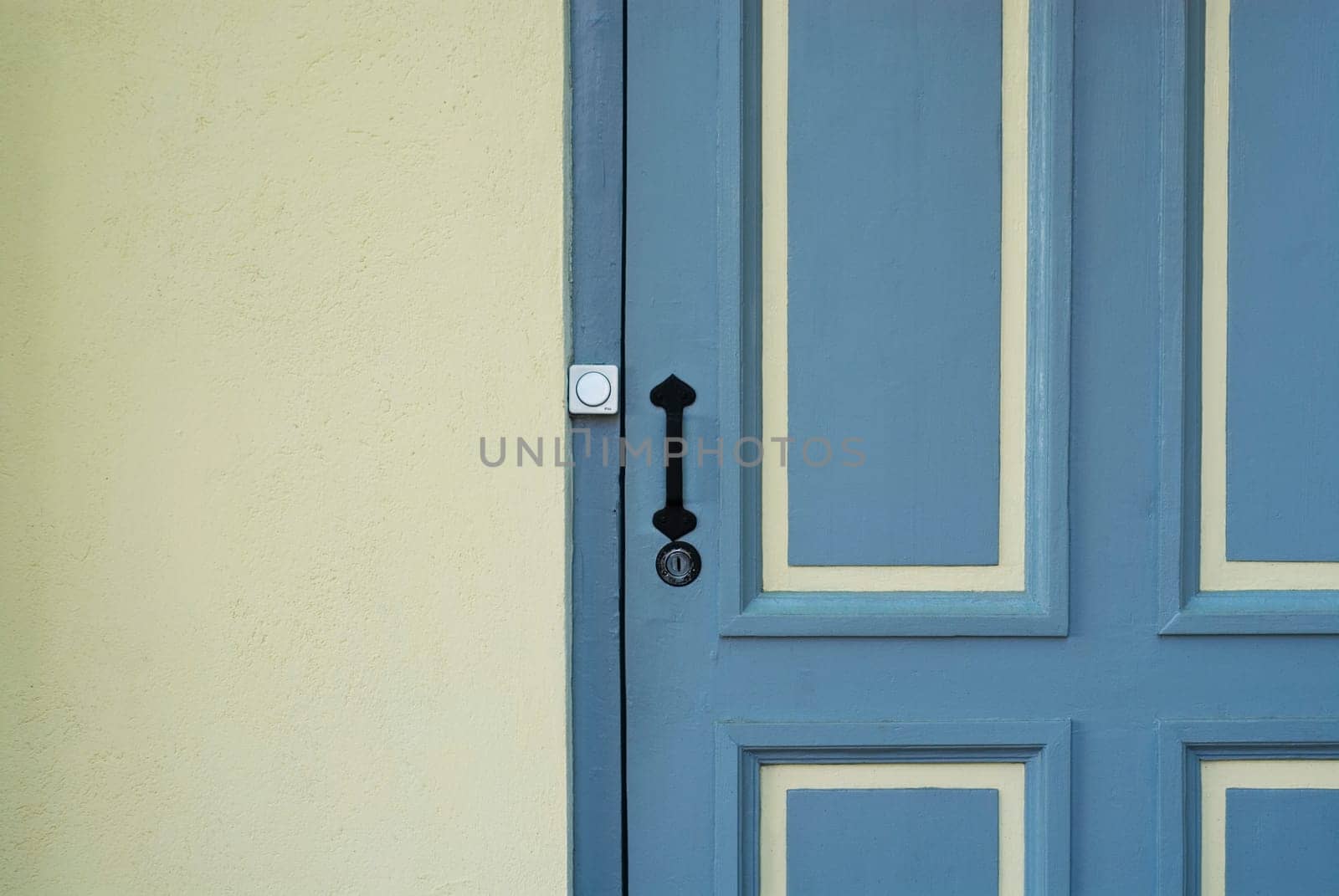 Close-up of a closed door